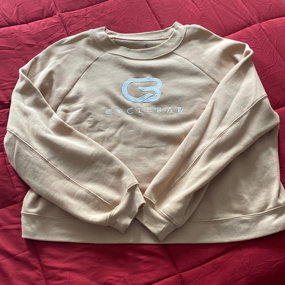 Cyclebar Cropped Sweat Shirt